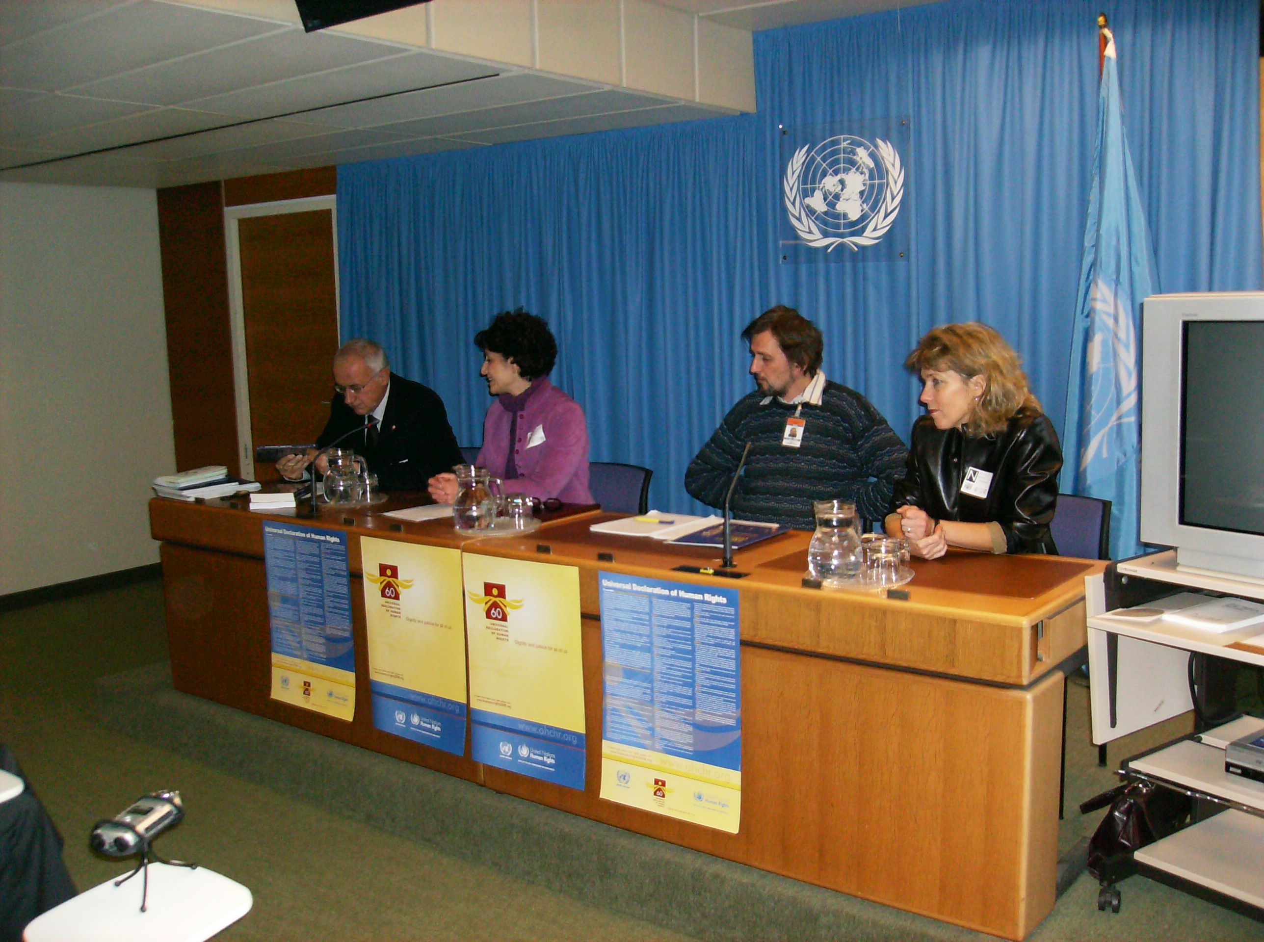 Vienna NGO Committee on Peace meeting 10th December 2008 on Peace Education